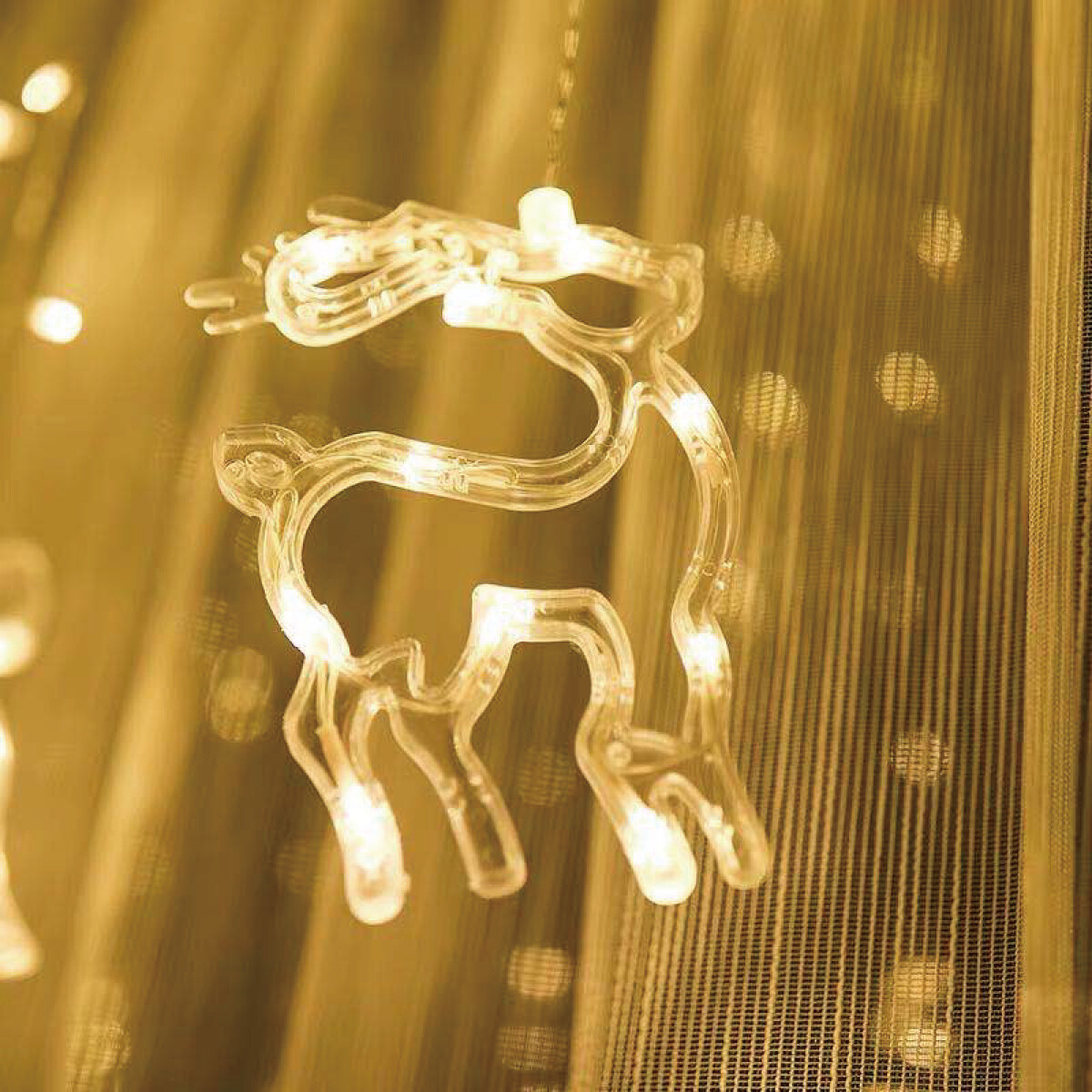 Luz Colgante Reno Con Ventosa 
