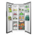 Heladera Midea Side By Side Mdrs710fgg46 511 Lt HELADERA MIDEA 511L MDRS710FGG46 INOX