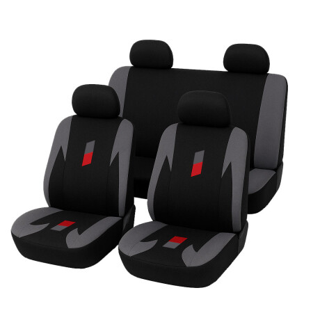 CUBRE ASIENTO - NEGRO POLYESTER 10 PIEZAS - CUBRE ASIENTO - NEGRO POLYESTER 10 PIEZAS -