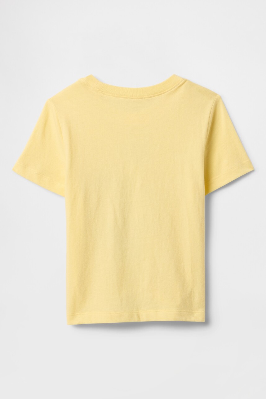 Remera Disney Toddler Niño Pale Banana 12-0824Tcx