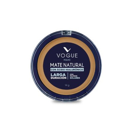 VOGUE POLVO COMPACTO CON ÁCIDO HIALURÓNICO TONO NATURAL 14gr VOGUE POLVO COMPACTO CON ÁCIDO HIALURÓNICO TONO NATURAL 14gr