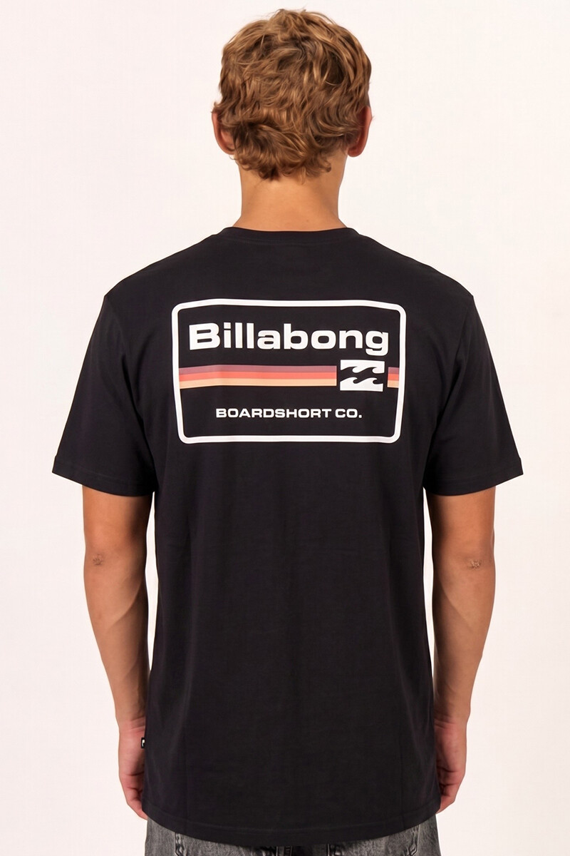REMERA NEW WALLED TEE J-negro