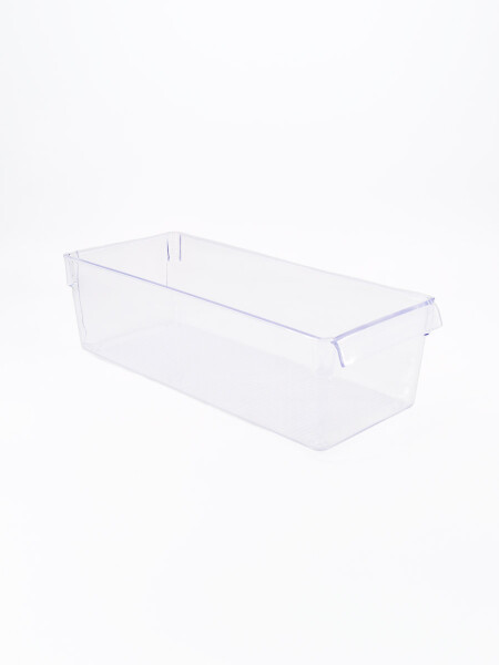 CAJA ORGANIZADORA M 36X15X10CM TRANSPARENTE