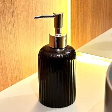 Dispensador De Jabón Cerámica 350ml Dispensador De Jabón Cerámica 350ml
