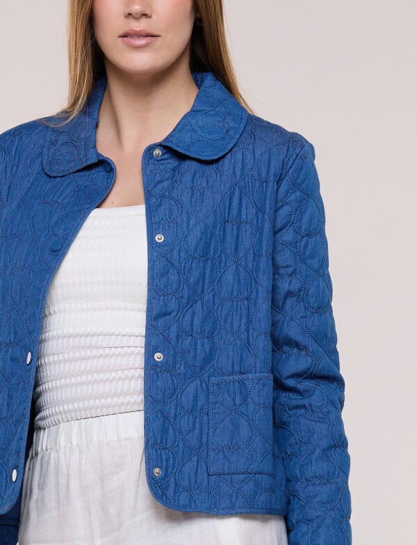 Chaqueta Bordada AZUL