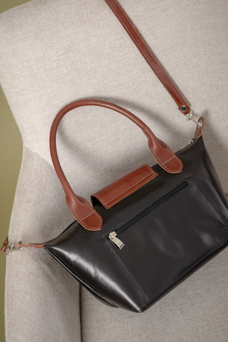 Cartera petit Whiskey negro