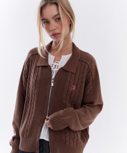 Sweater Dual Marrón