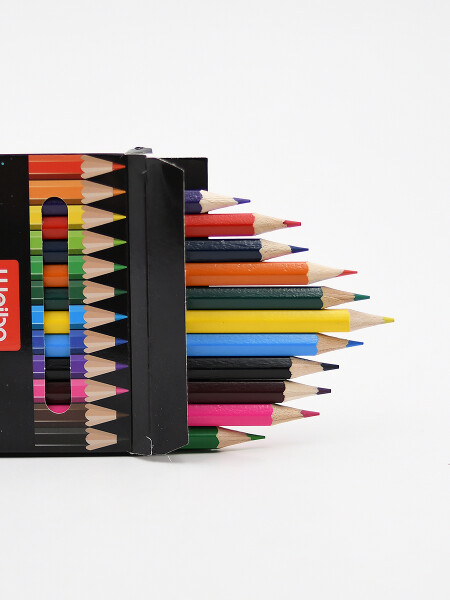 LAPICES COLORES x 12 NEGRO