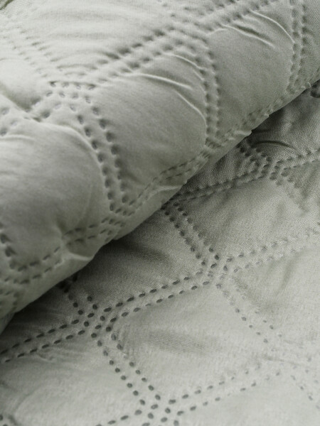 COLCHA 2 PLAZAS VERDE