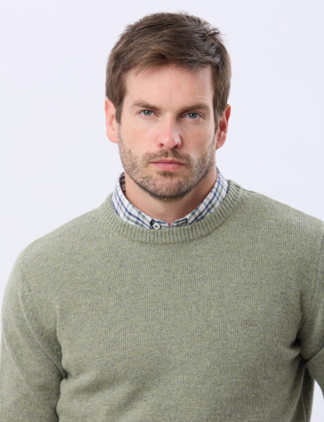 BUZO LANA Verde Claro