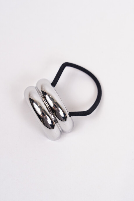 Gomita De Pelo Cosu Plateado