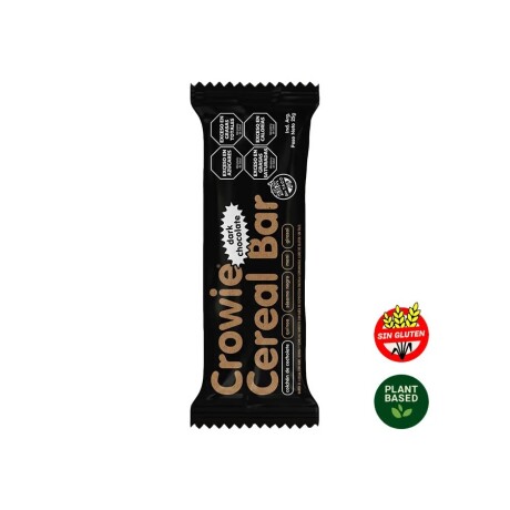 Mini Barra de Cereal Crowie CR002 sin Gluten 25GR DARK-CHOCOLATE