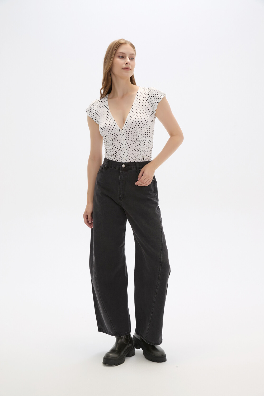 Pantalon Aussy Gris Oscuro