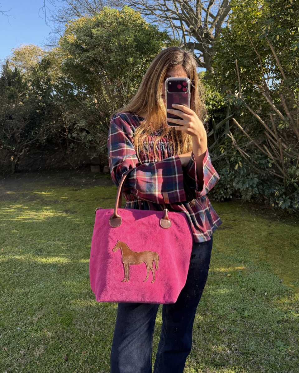 Tropilla Handbag - Fucsia 