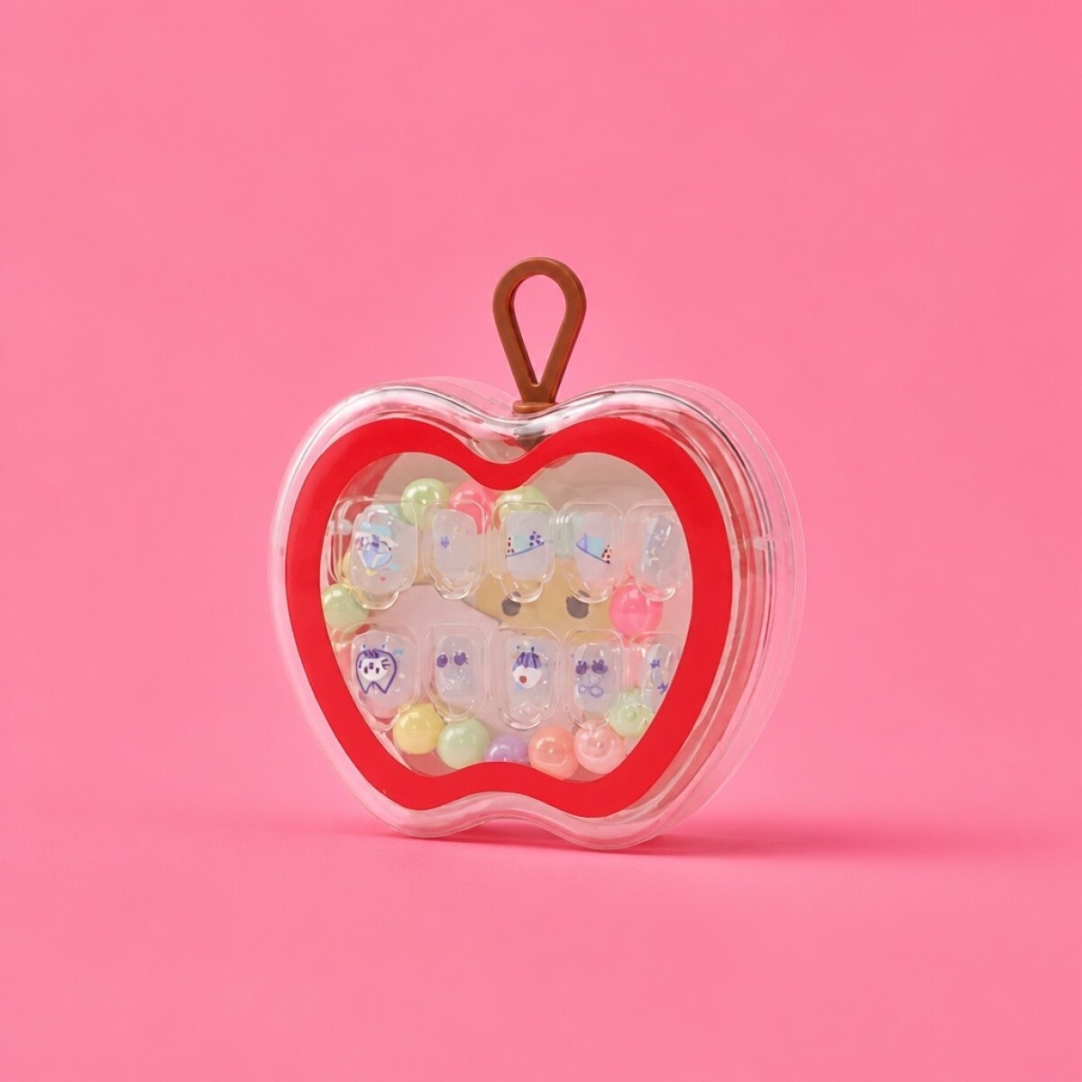 UÑAS POSTIZAS PRESS ON PARA NIÑAS – GATO Y CEREZA 