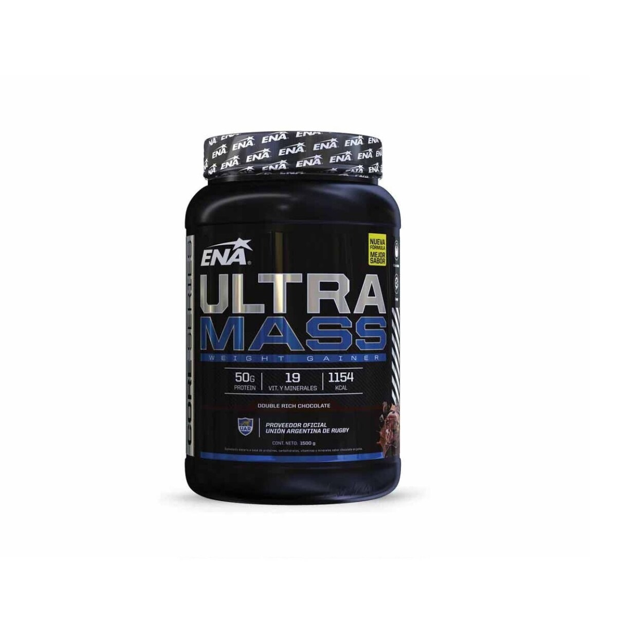 Suplemento ENA Ultra Mass Sabor Chocolate 1,5 kg 