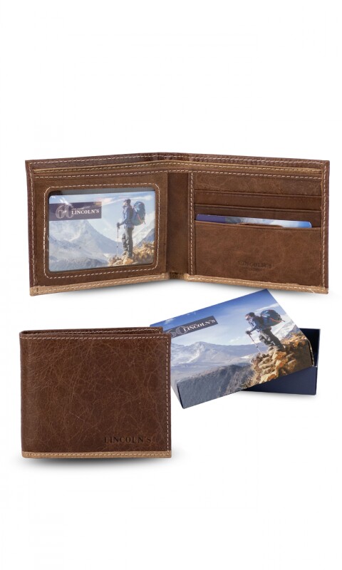 BILLETERA ANUBIS TABACO