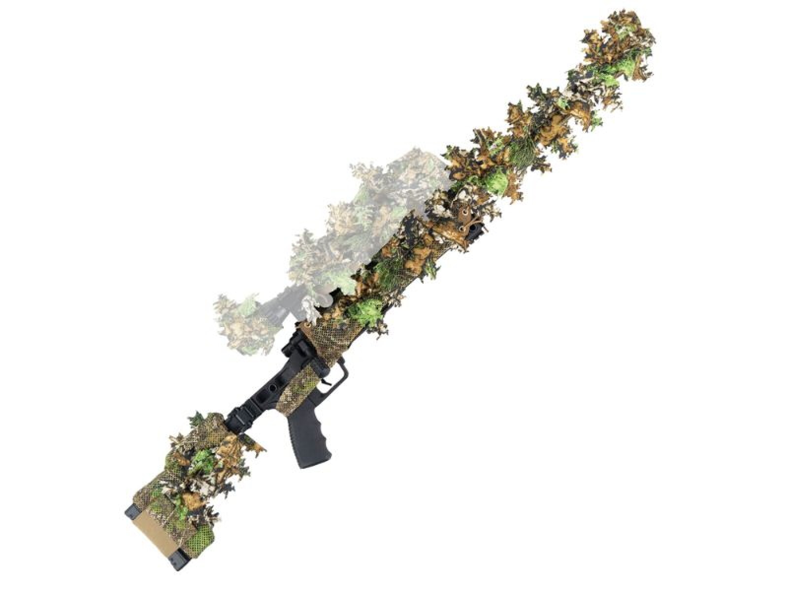 Camuflaje 3D para rifle SSG10A3 - Ámbar 