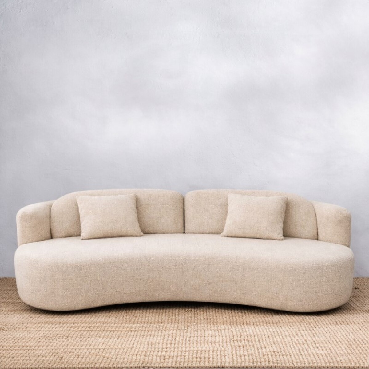 Sillón Curvo Chelsea Beige 