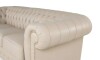 Sillón 100% Cuero - 3 Cuerpos - Chesterfield Arena