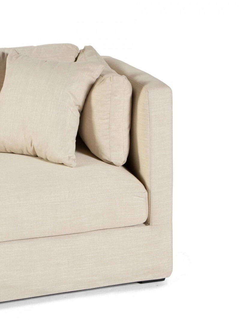 LESTAT SOFA LESTAT 3,5 PLAZAS TELA HL LINEN 236X96X84H CM