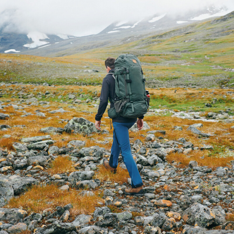 Pantalón Fjallraven Keb Agile Trousers Hombre Indigo Blue-dark Navy