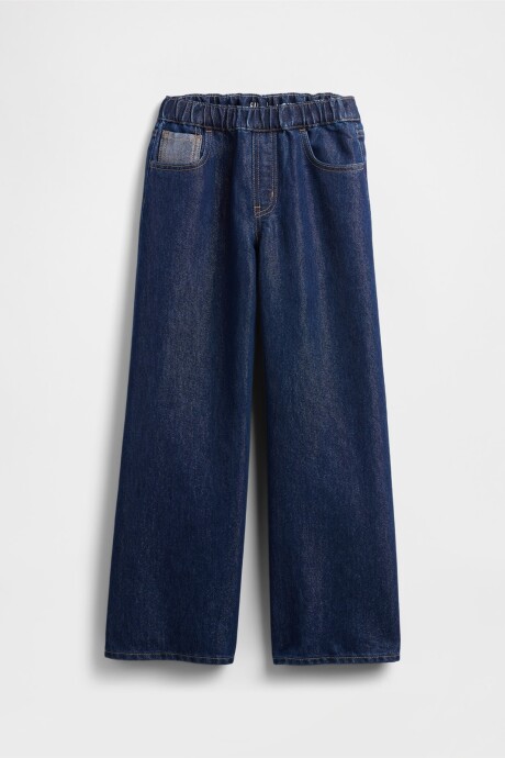 Jean Baggy Niña Dark Wash