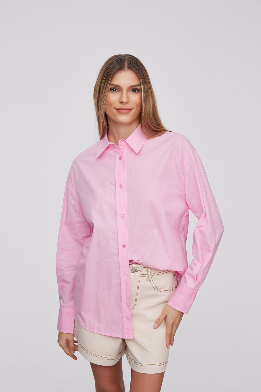 Camisa Rommel Rosa