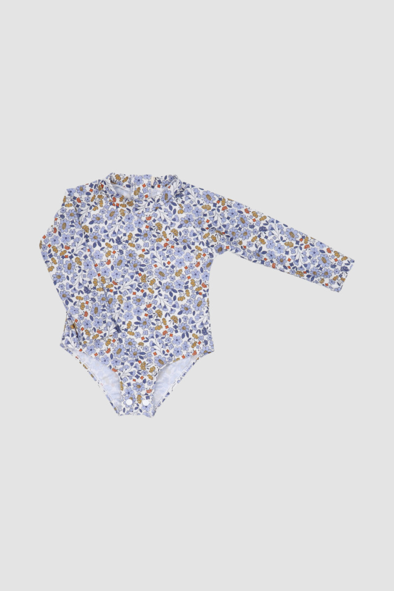 Malla manga larga candy 6-36m Flores