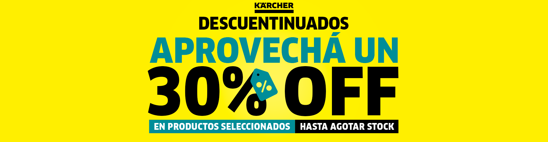 Discontinuados 30% off