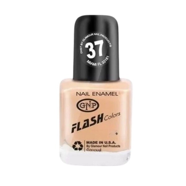 Esmalte de Uñas Flash Colors Nº 37 Salmón - GNP Esmalte de Uñas Flash Colors Nº 37 Salmón - GNP