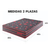 Colchon Espuma 2 Plazas Sin Espuma Plast Doble Eurotop 30cm Colchon Espuma 2 Plazas Sin Espuma Plast Doble Eurotop 30cm