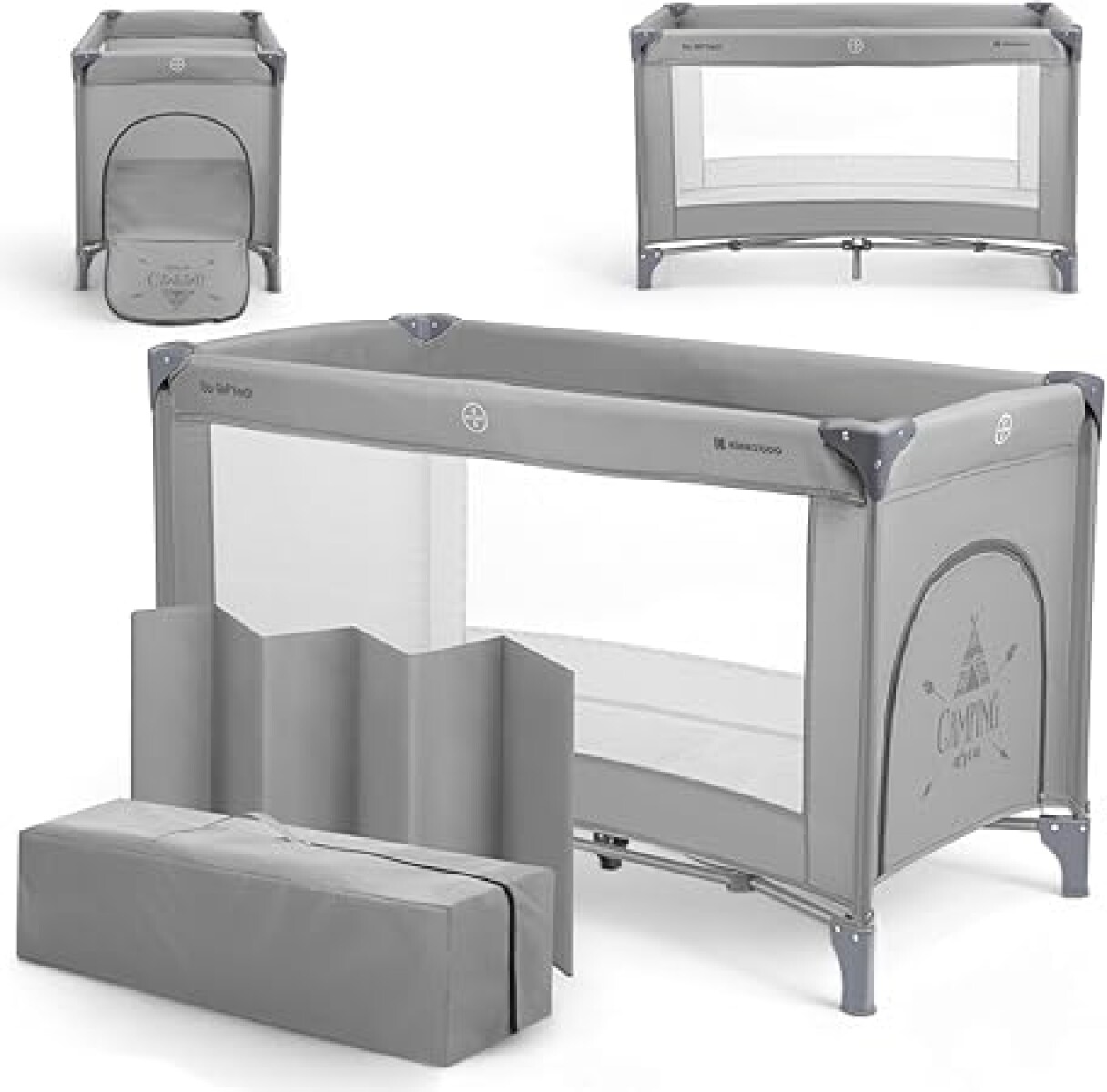 Practicuna 2 niveles KIKKABOO so gifted grey 