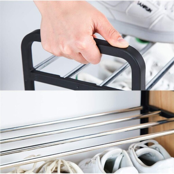 Mueble Zapatera 4 Niveles 8 Pares Estante Organizador Mueble Zapatera 4 Niveles 8 Pares Estante Organizador