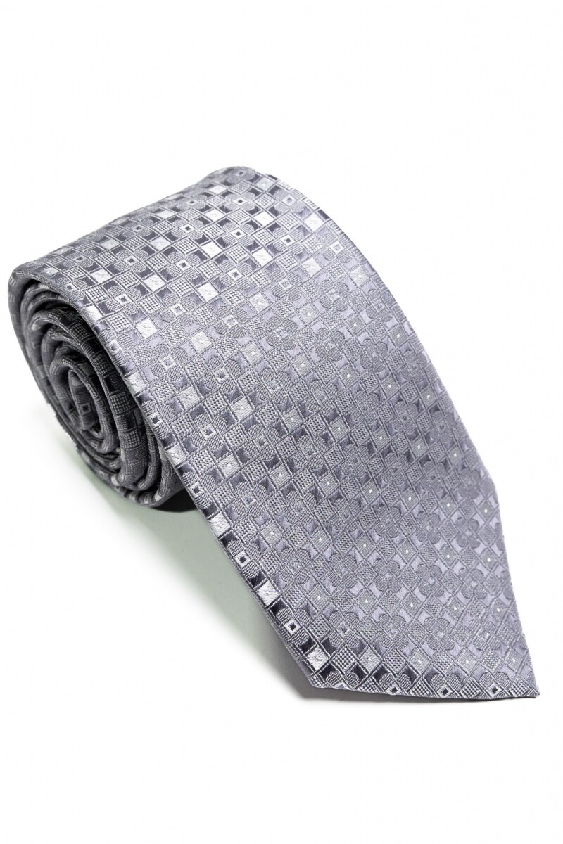 Corbata 8 cm GRIS CLARO