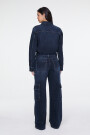 ENTERITO DENIM CARGO Azul