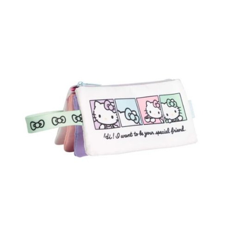 Cartuchera Mooving Hello Kitty cuadruple Cartuchera Mooving Hello Kitty Cuadruple
