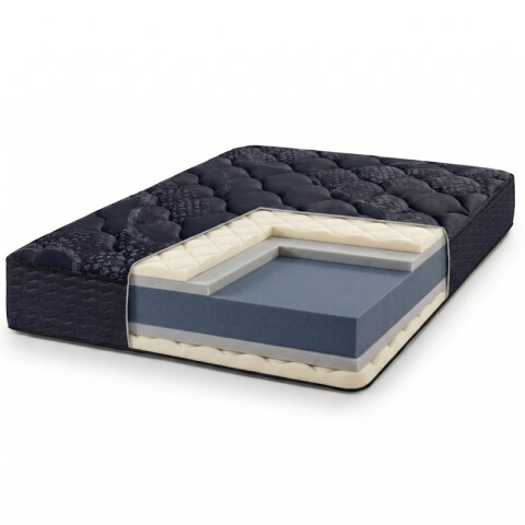 Colchón VINSON 2 Plazas 140x190x28 - Espuma Alta Densidad Reversible - Hasta 130 kg/plaza Colchón VINSON 2 Plazas 140x190x28 - Espuma Alta Densidad Reversible - Hasta 130 kg/plaza