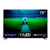 Tv Smart Nic's 75" Qled Google Tv Tv Smart Nic's 75" Qled Google Tv