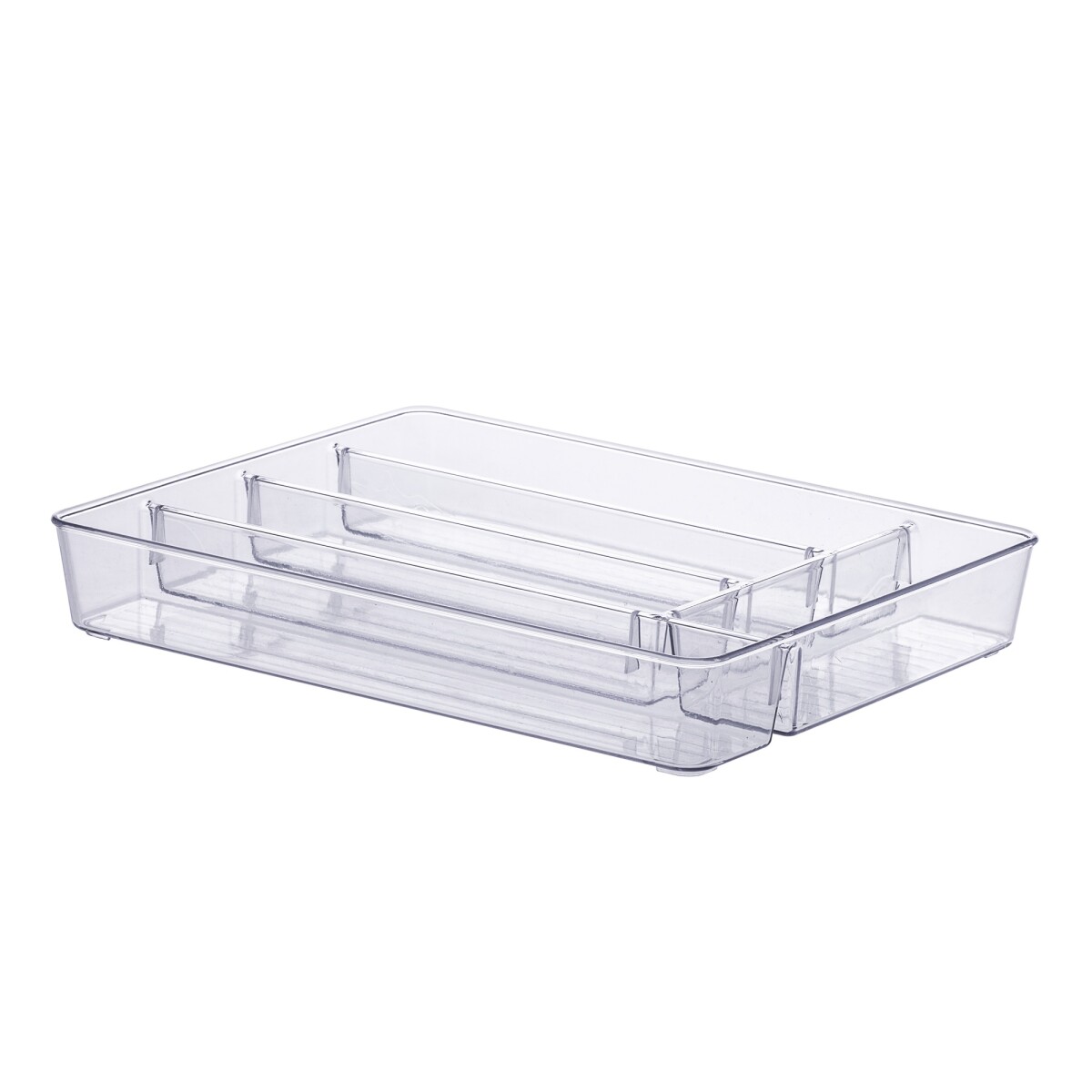 ORGANIZADOR DIAMOND CON DIVISORIAS 36X28X5 CMS CRISTAL 