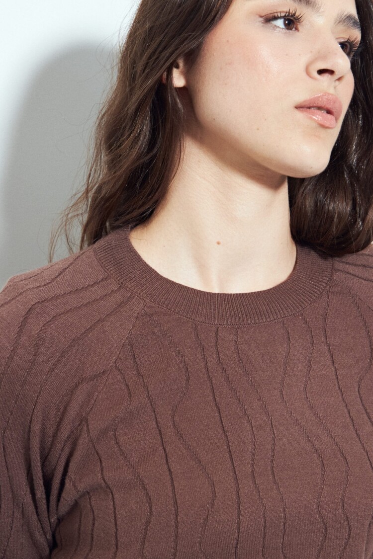 SWEATER MILA Chocolate