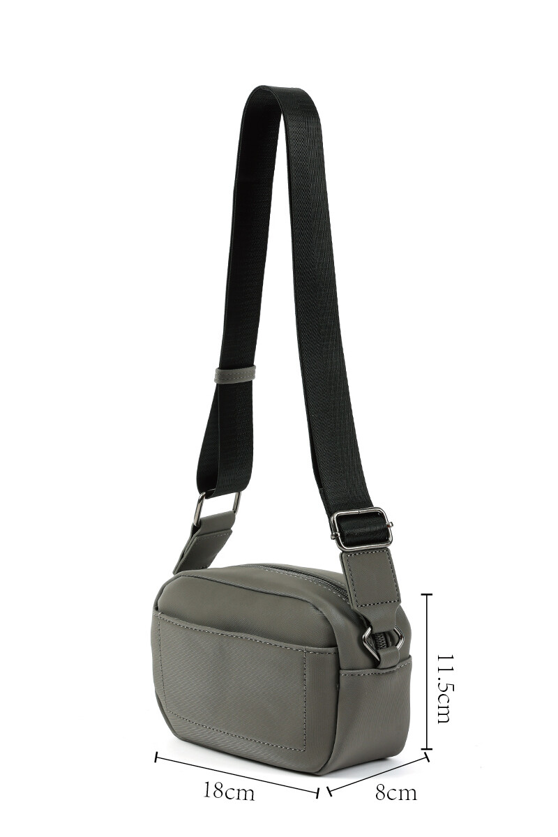 Bandolera Caibi Gris oscuro