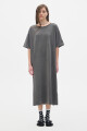 Vestido Pad Cotton Grey