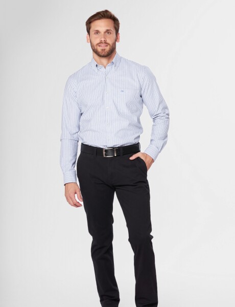 PANTALÓN SKINNY CON SPANDEX Negro