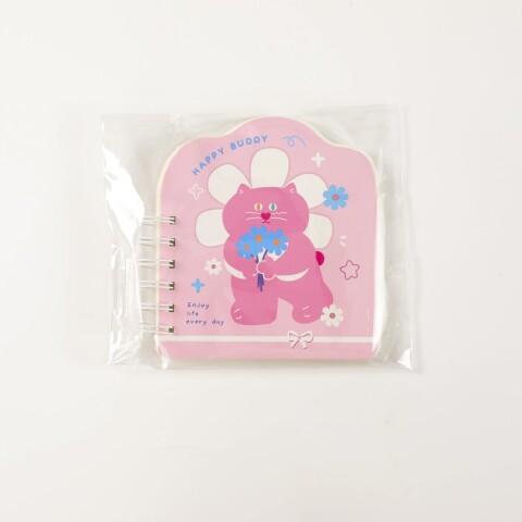 MINI CUADERNO ESPIRAL IRREGULAR (MIMI/ROSA) MINI CUADERNO ESPIRAL IRREGULAR (MIMI/ROSA)