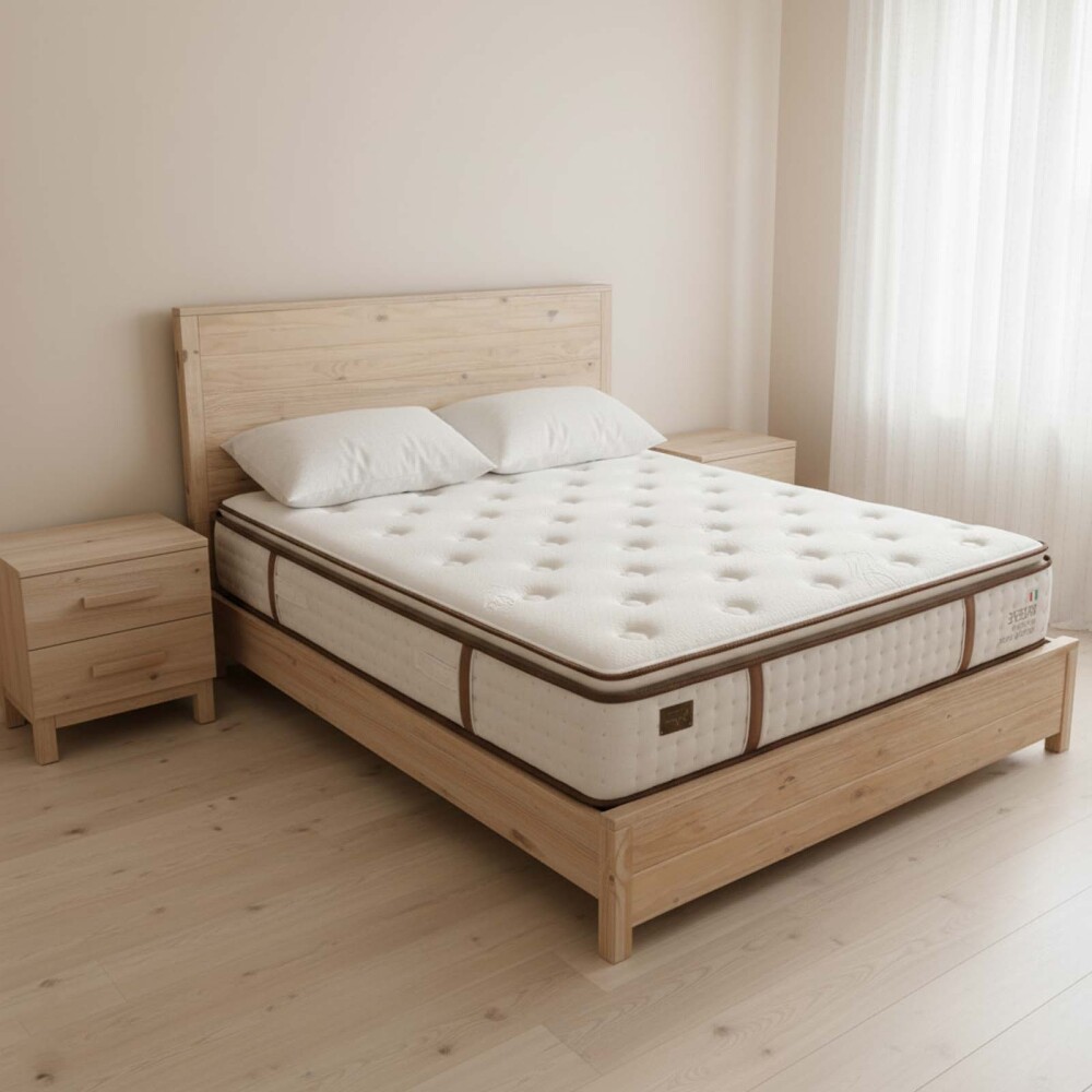 COLCHÓN SUPER KING RESORTESPOCKET BLANCO BREEZE