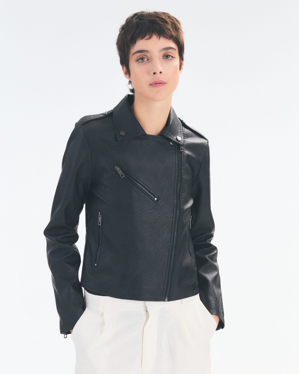 Campera Olive Negro