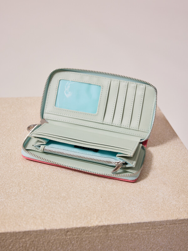 BILLETERA NOVADI RUSTY Fucsia