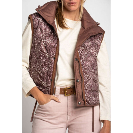 Chaleco Reversible Marrón