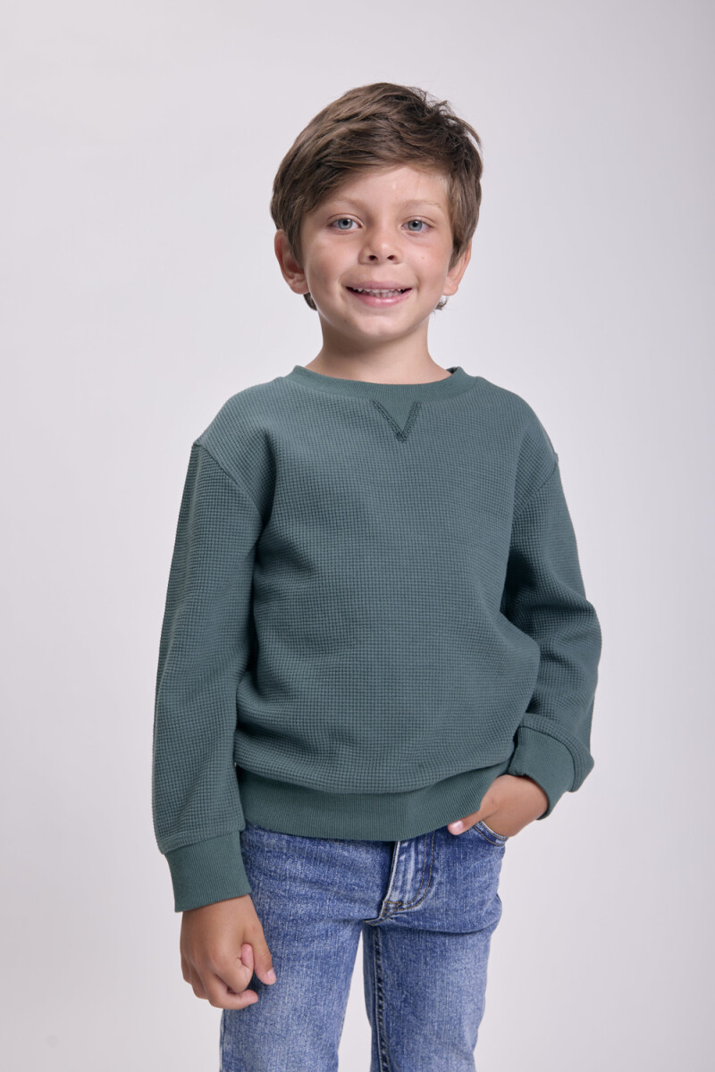 Buzo punto Verde